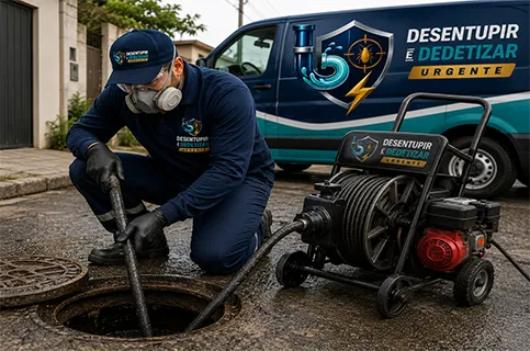 Desentupimento de Esgoto