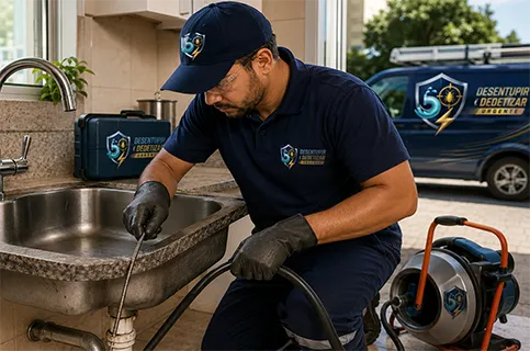 Desentupimento de Pia